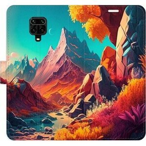 iSaprio flip puzdro Colorful Mountains pre Xiaomi Redmi Note 9 Pro/Note 9S