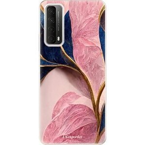 iSaprio Pink Blue Leaves pro Huawei P Smart 2021