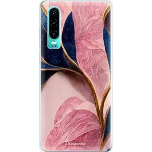 iSaprio Pink Blue Leaves pre Huawei P30
