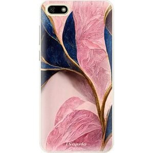 iSaprio Pink Blue Leaves pre Huawei Y5 2018