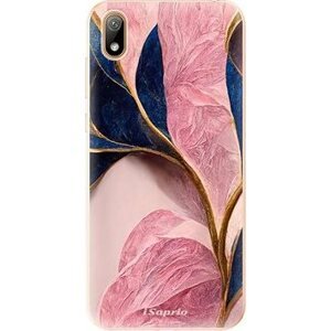 iSaprio Pink Blue Leaves pro Huawei Y5 2019