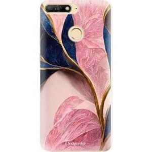 iSaprio Pink Blue Leaves pro Huawei Y6 Prime 2018