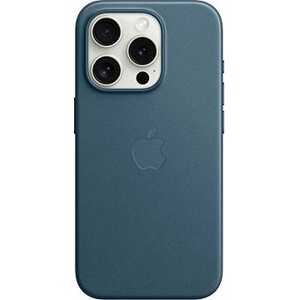 Apple iPhone 15 Pro Kryt z tkaniny FineWoven s MagSafe tichomorsky modrý