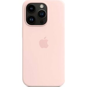 Apple iPhone 14 Pro Silikónový kryt s MagSafe kriedovo ružový