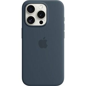 Apple iPhone 15 Pro Silikónový kryt s MagSafe búrkovo modrý