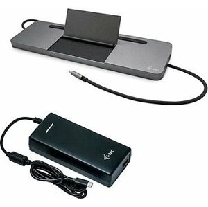 i-tec USB-C 4K 3× Display Docking Station, PD 85 W + Universal Charger 112 W