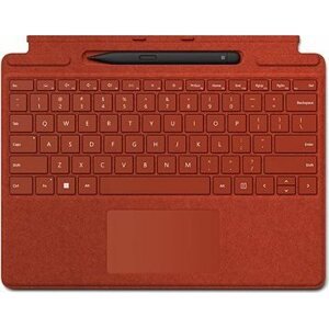 Microsoft Surface Pro X/Pro 8/Pro 9 Signature Keyboard + Pen Poppy Red ENG