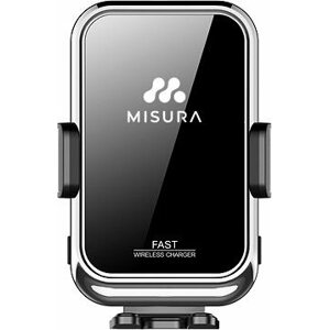 Misura MA04 – Držiak mobilu do auta s bezdrôtovým QI.03 nabíjaním SILVER