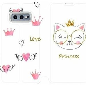 Flipové puzdro na mobil Samsung Galaxy S10e – MH03S Mačička princess