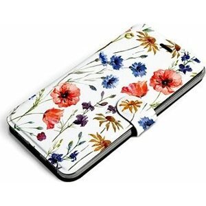 Mobiwear Flip puzdro pre Apple iPhone 13 Pro – MP04S Lúčne kvety
