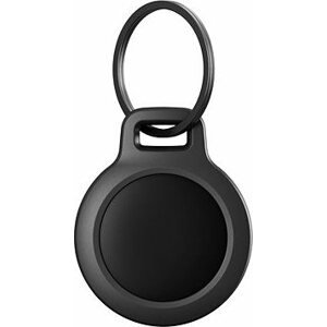 Nomad Rugged Keychain Black Apple AirTag