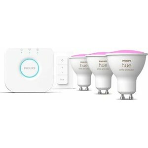 Philips Hue White and Color ambiance 5,7 W GU10 starter kit
