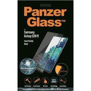 PanzerGlass Edge-to-Edge Antibacterial pre Samsung Galaxy S20 FE čierne