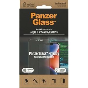 PanzerGlass Privacy Apple iPhone 14/13/13 Pro s instalačným rámčekom