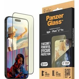 PanzerGlass Apple iPhone 15 Pro Max AntiRexní & AntiBlue s inštalačným rámčekom