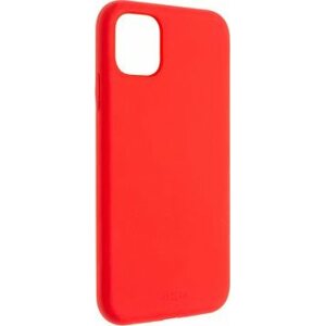 FIXED Flow Liquid Silicon case pre Apple iPhone 13, červený