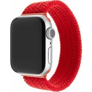 FIXED Elastic Nylon Strap pre Apple Watch 38/40/41mm veľkosť S červený
