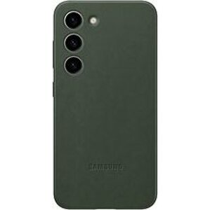 Samsung Galaxy S23 Kožený zadný kryt Green