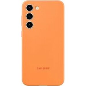Samsung Galaxy S23+ Silikónový zadný kryt oranžový