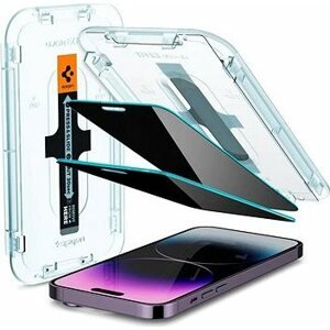 Spigen Glass EZ Fit Privacy 2 Pack iPhone 14 Pro Max