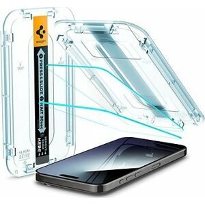 Spigen Glass tR EZ Fit 2 Pack Transparency iPhone 15 Pro Max