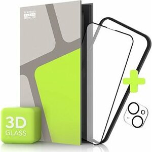 Tempered Glass Protector na iPhone 14 Plus, 3D Glass + sklo na kameru (Case Friendly)