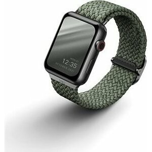 UNIQ Aspen Braided remienok pre Apple Watch 42/44/45/Ultra 49mm zelený