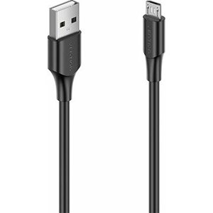 Vention USB 2.0 to micro USB 2A Cable 0.25M Black