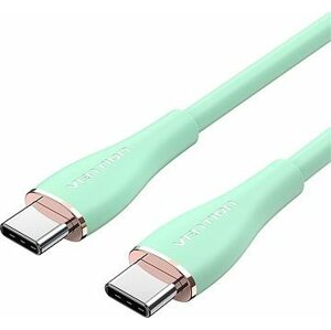 Vention USB-C 2.0 Silicone Durable 5A Cable 2 m Light Green Silicone Type