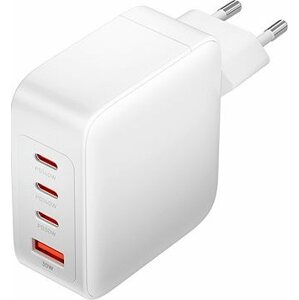 Vention 4-Port USB (C + C + C + A) GaN Charging Kit (140 W / 140 W / 30 W / 18 W) EU-Plug White