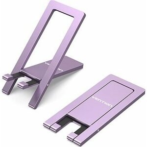 Vention Portable Cell Phone Stand Holder for Desk Purple Aluminium Alloy Type