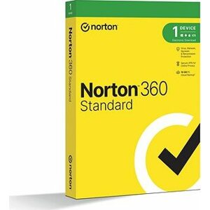 Norton 360 Standard 10 GB, VPN, 1 používateľ, 1 zariadenie, 36 mesiacov (elektronická licencia)